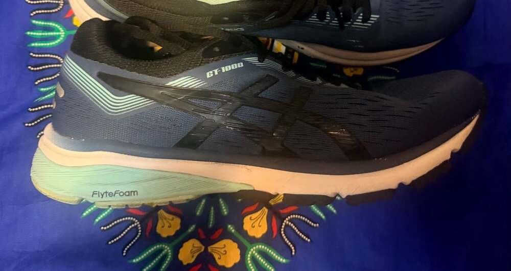 ASICS GT-1000 Running Shoes Blue Teal FlyteFoam